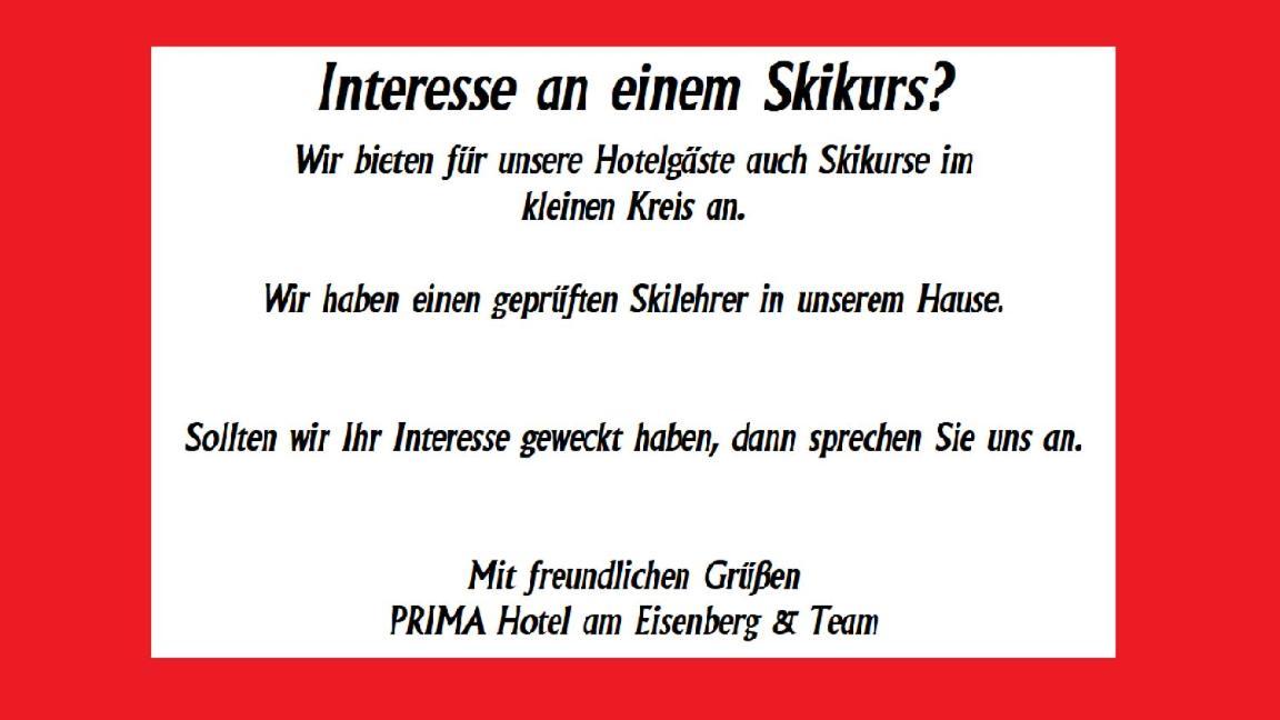Prima Hotel Am Eisenberg Schmiedefeld am Rennsteig Bagian luar foto